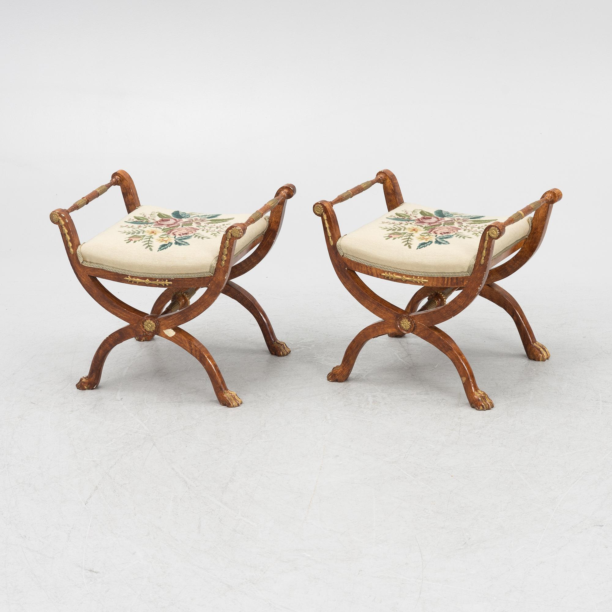 Banketter, ett par, Stockholmsarbeten, 1700-talets slut, Sengustavianska.
