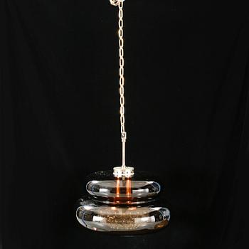 A ceiling lamp "Bubblan" by Carl Fagerlund, Orrefors.