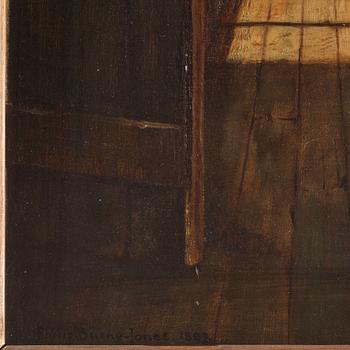 Philip Burne-Jones, Self-criticism.