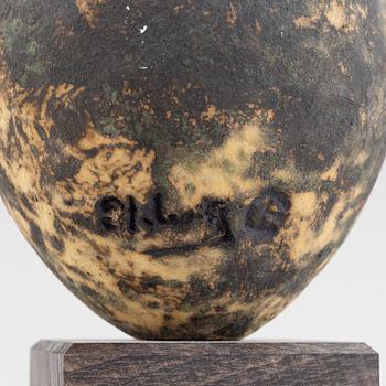 A stoneware sculpture by Alf Ekberg, signed.
