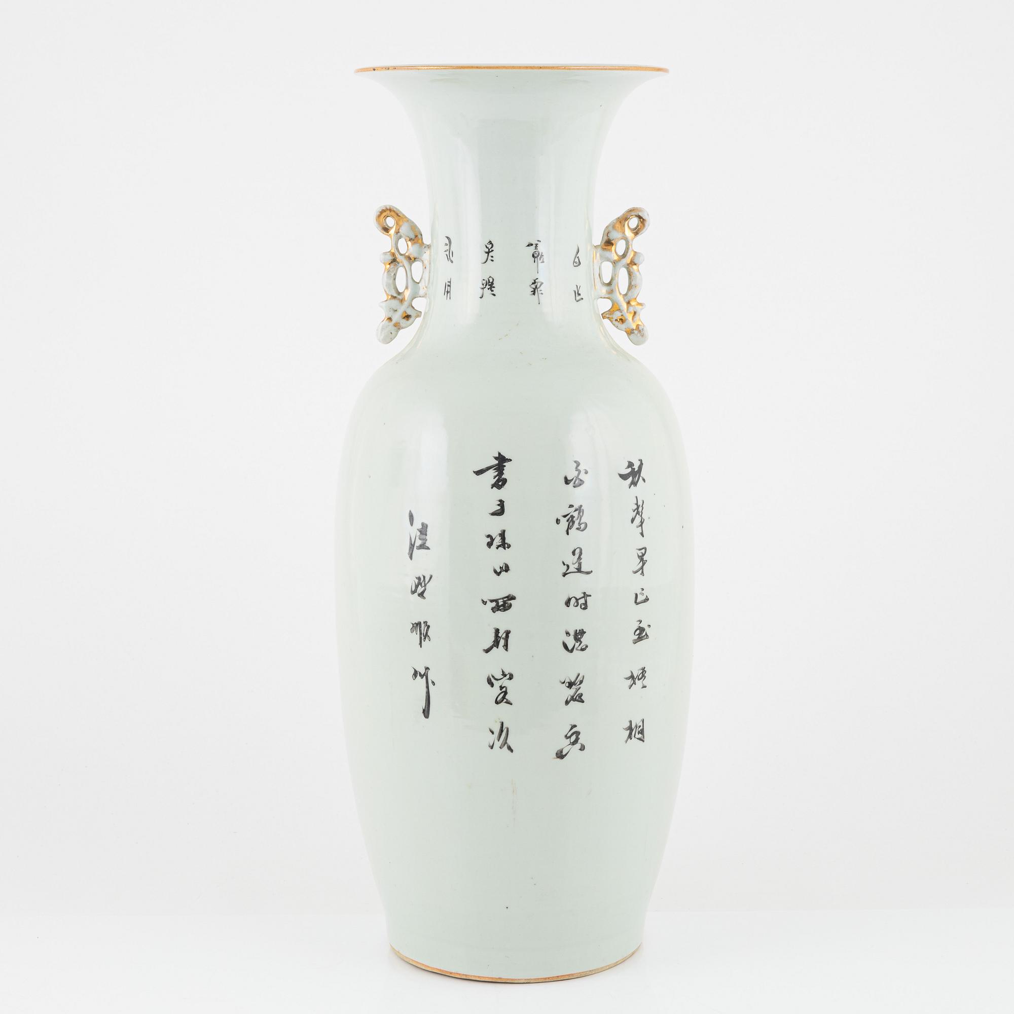 Golvvas, Kina, sent 1800-tal.