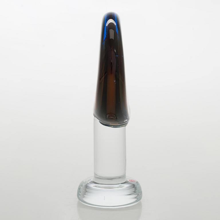 Oiva Toikka, skulptur, "Lollipop", signerad Oiva Toikka, Nuutajärvi 2008 29/60.