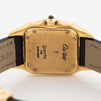 Cartier, Panthère, wristwatch, 21,5 x 21,5 (30) mm.