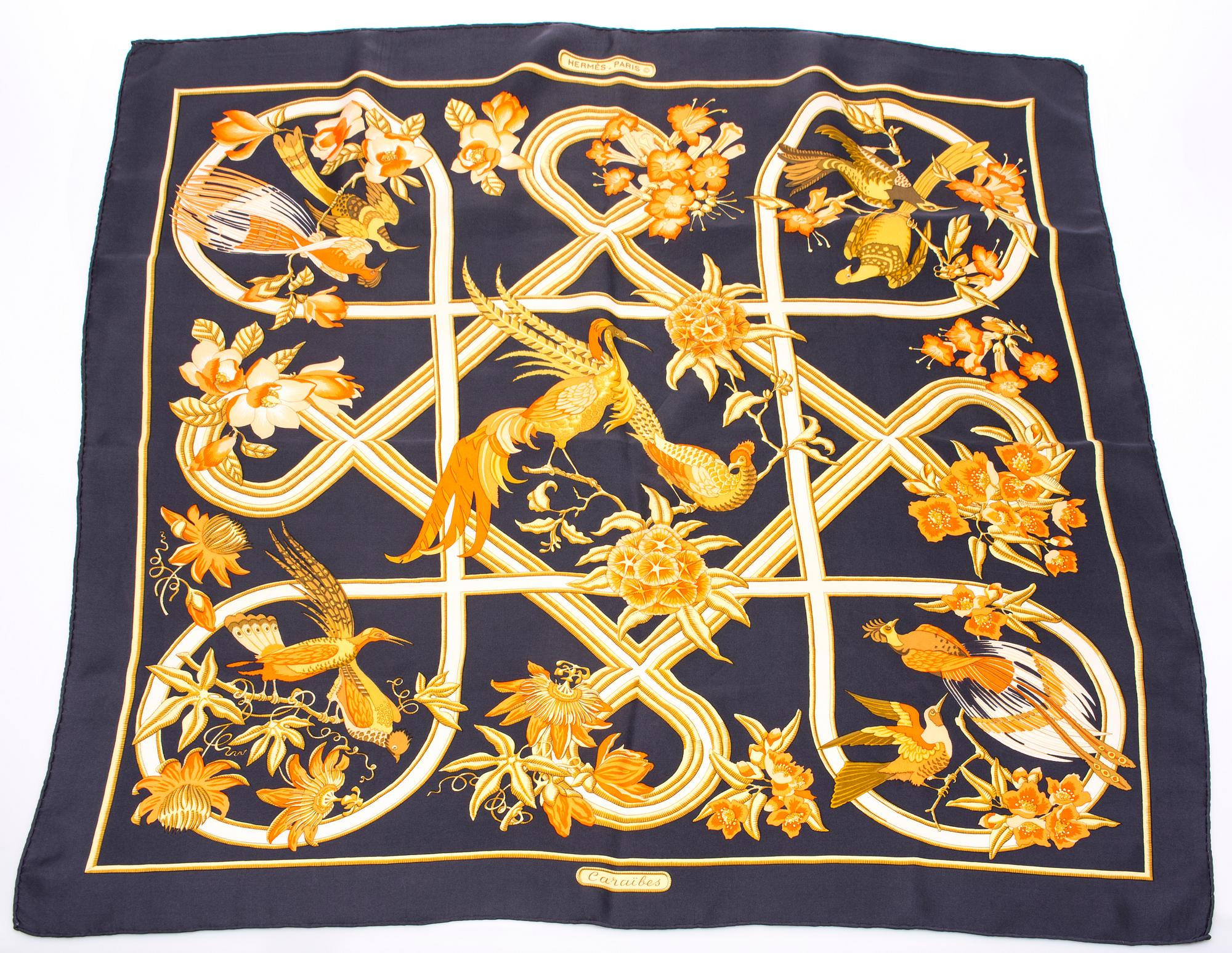 SCARF, "Caraïbes", Hermès.