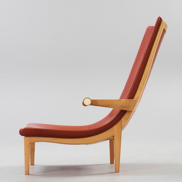 An Erik Gunnar Asplund "Senna" lounge chair, Cassina, Italy.