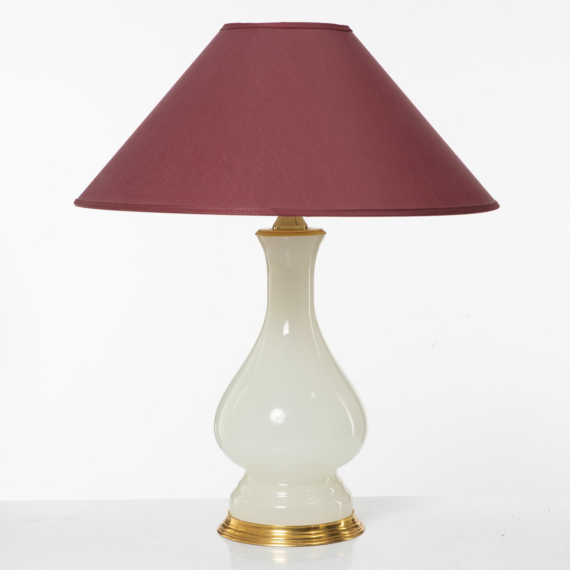 A pair of table lamps, Murano, Italy, second half of the 20th Century.