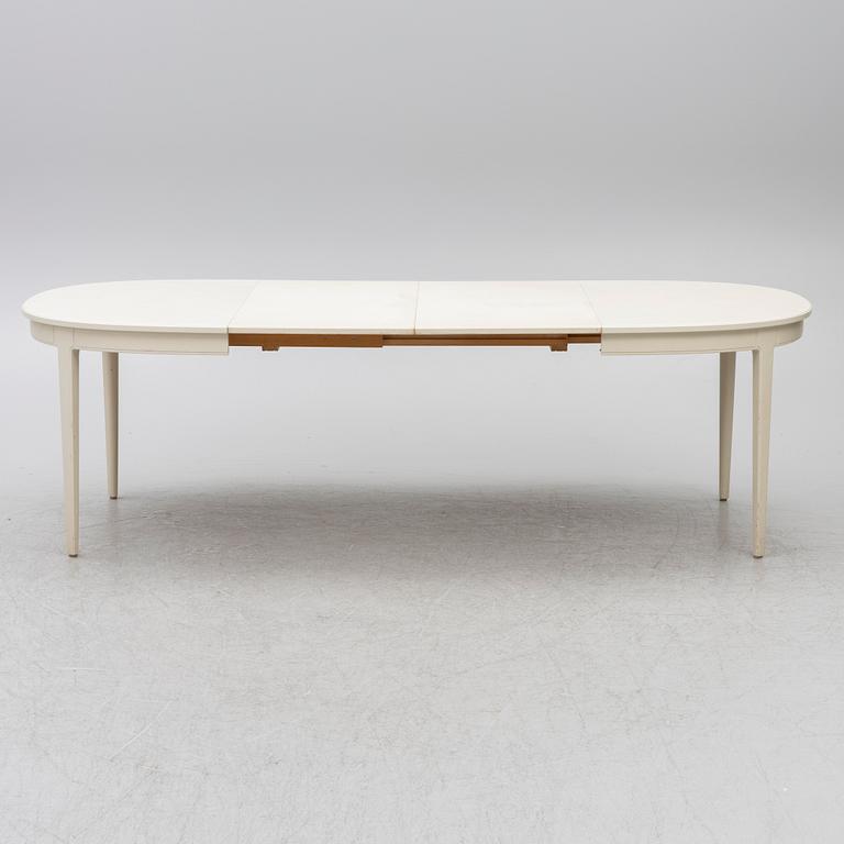 Carl Malmsten, dining group, 7 pieces, "Herrgården", Åfors, second half of the 20th century.