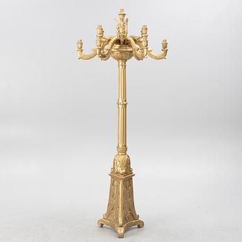 Floor candelabrum, 19th century.