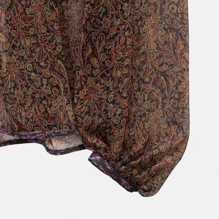 Balenciaga, a silk tunic, size 36.