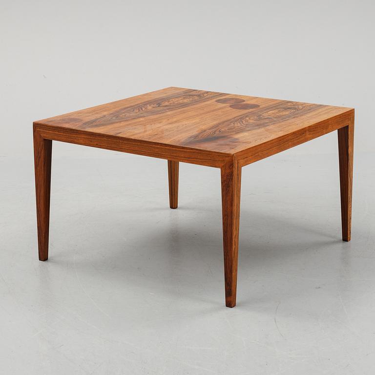 Severin Hansen, a rosewood table, Haslev, Denmark, 1960's.