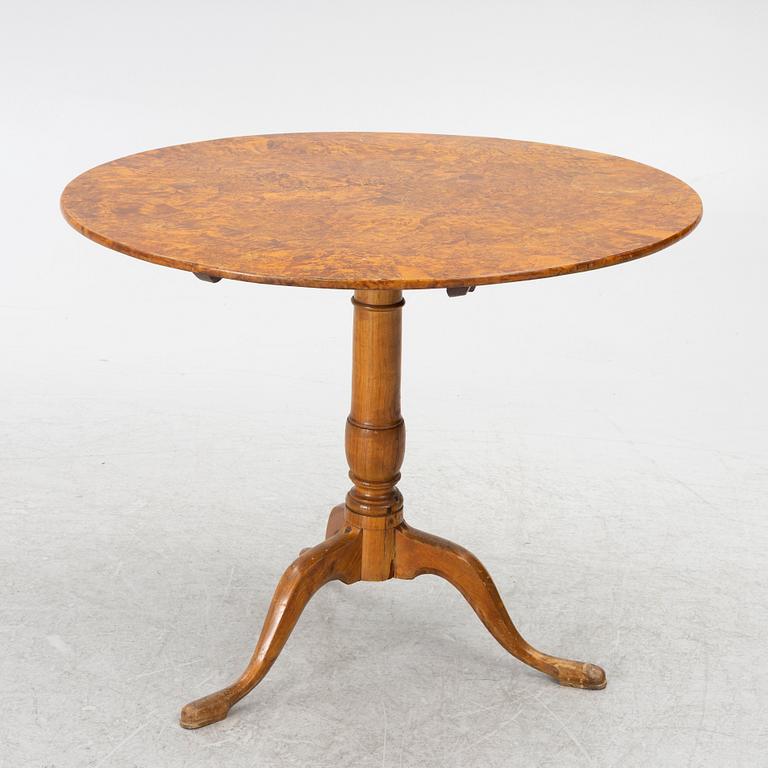 Fällbord, Mälardalen, 1800-talets första hälft.