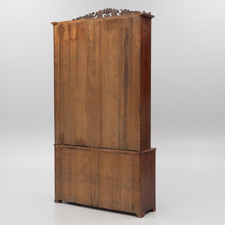 Empire, A late Empire book cabinet, first half of the 19th century.