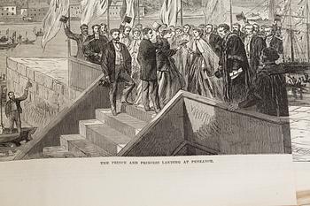 BÖCKER, 2 st,  "The Illustrated London News" 1865, pub Georg C. Leighton 198 Strand London.