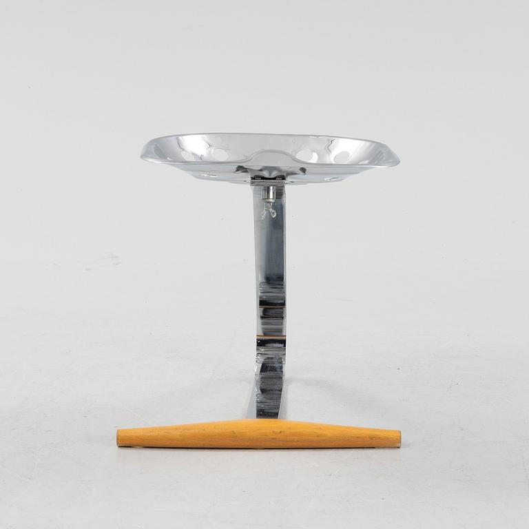 Achille Castiglioni & Pier Giacomo Castiglioni, a 'Mezzadro' stool, Zanotta, Italy.