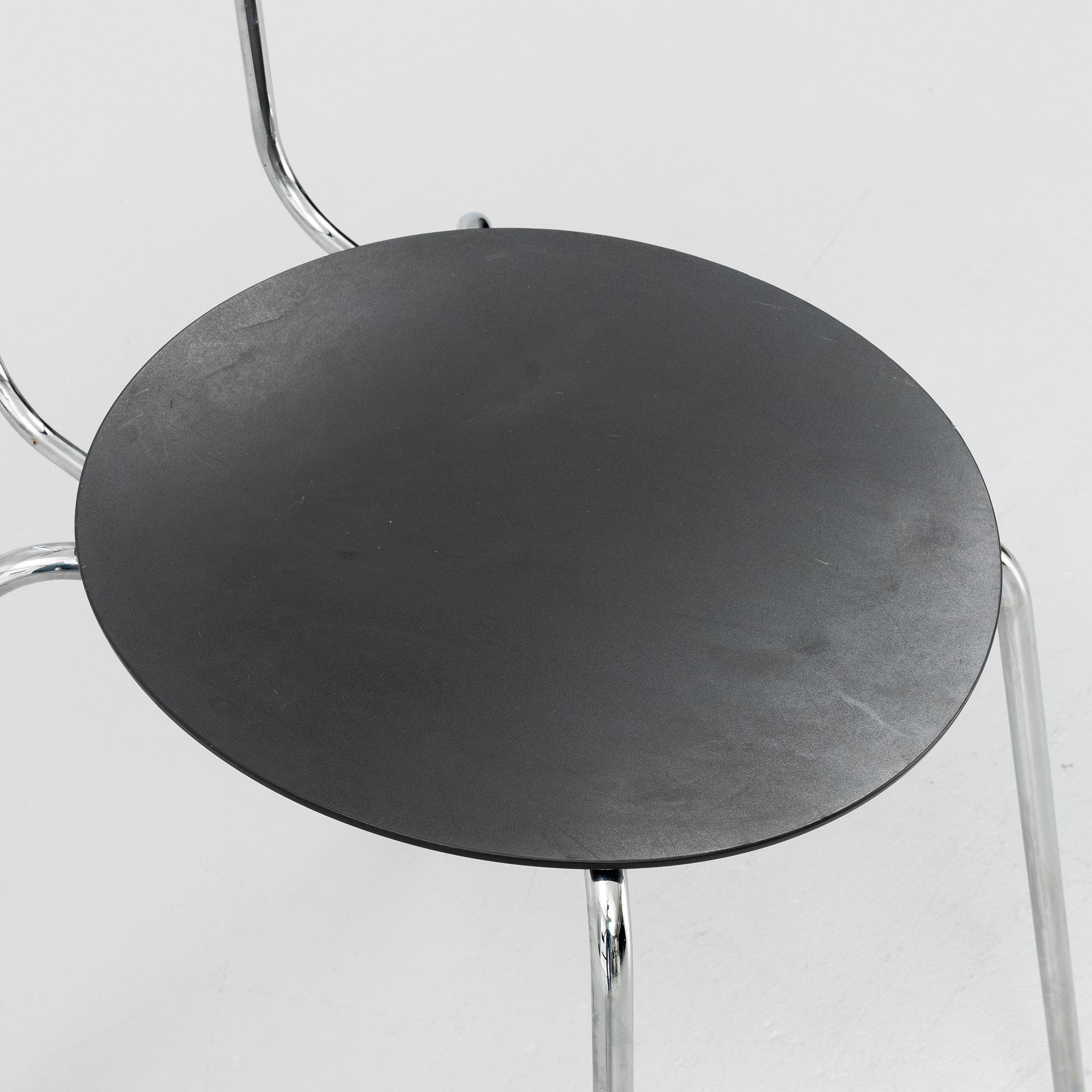Enzo Mari, a set of twelve 'Mariolina' chairs form Magis, Italy.