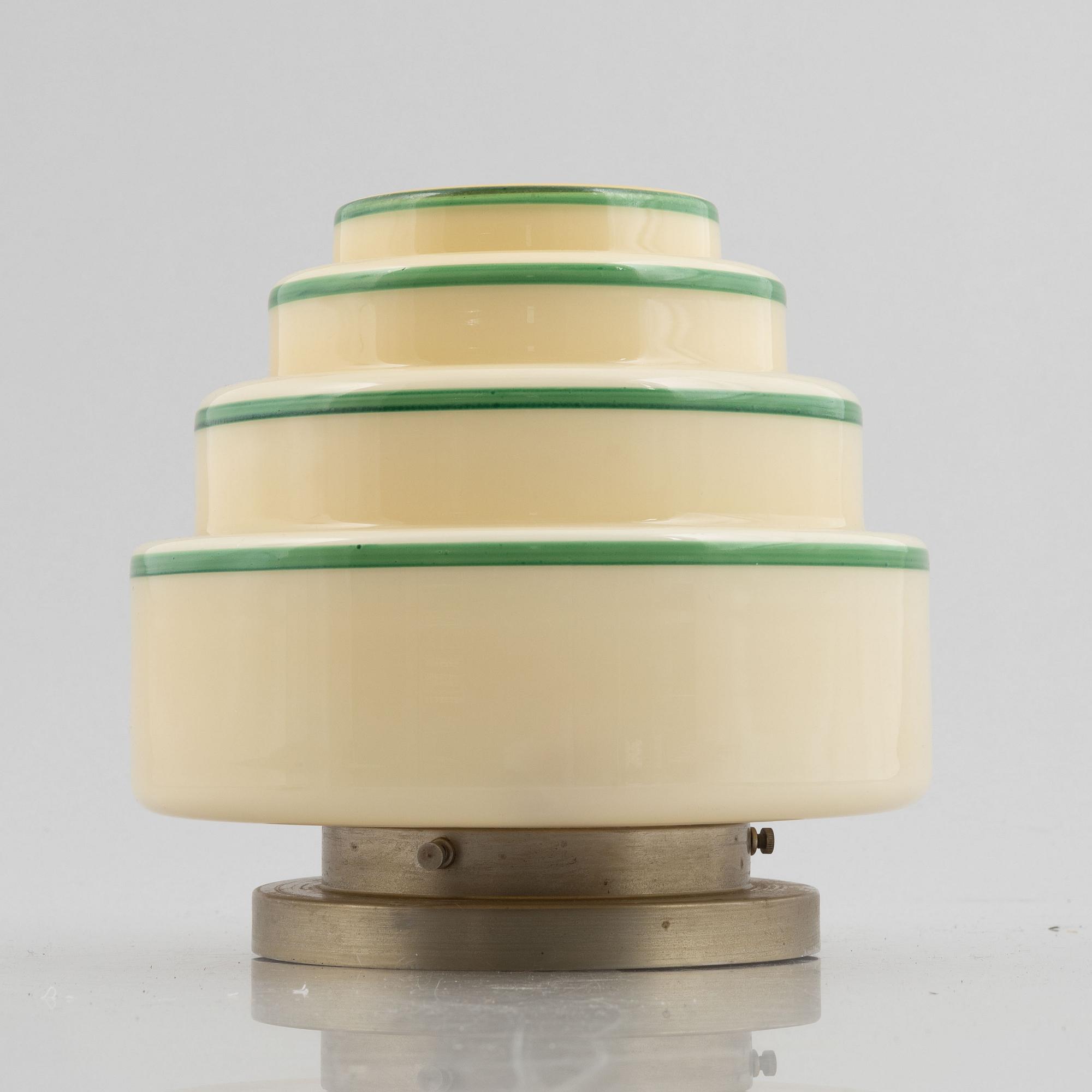Boréns, taklampa, modell "2123", Borås, 1930-tal.