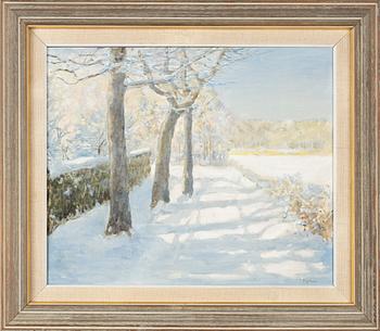 Robert Högfeldt, Winter llandscape.