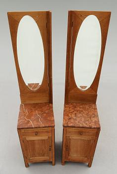 SÄNGBORD, 1 par, 1900-talets första hälft.