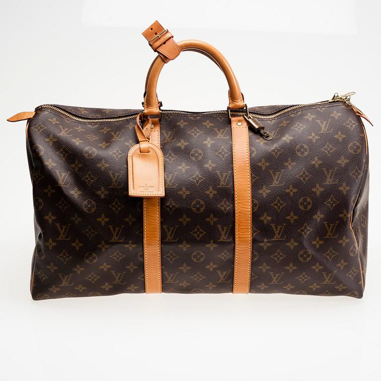 VÄSKA, "Keepall 50", Louis Vuitton.