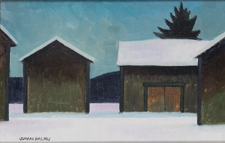 Juhani Palmu, Winter courtyard view.