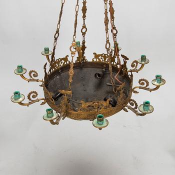 Takampel, senempirstil, 1800-talets sista kvartal.