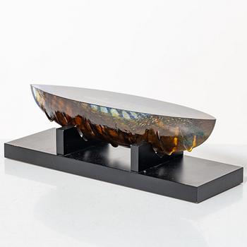 Bertil Vallien, boat, Kosta Boda Studio, 1993.
