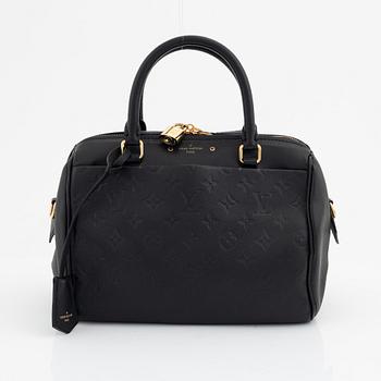 Louis Vuitton, a black Monogram Empreinte leather 'Speedy 25' handbag, 2016.