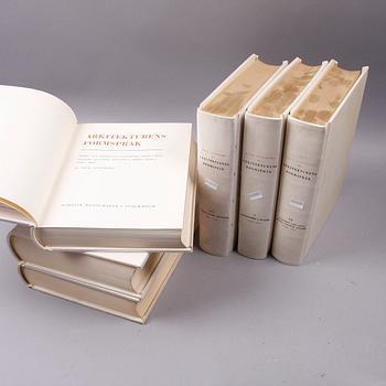 BOK: Erik Lundberg; Arkitekturens Formspråk. 6 band.