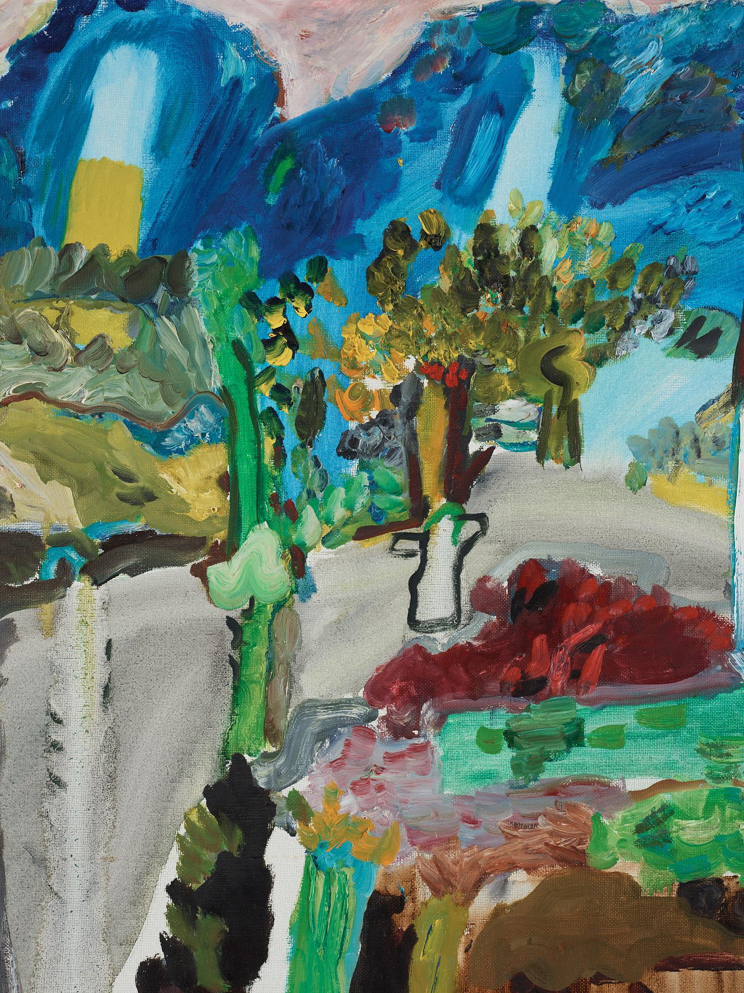 Anders Fogelin, olja på duk, signerad och daterad 1967.