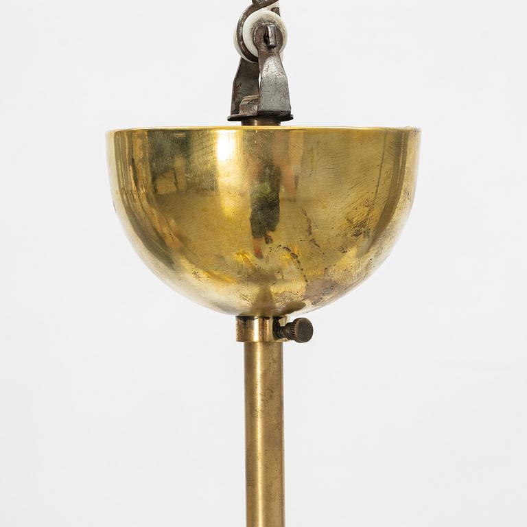 Paavo Tynell, a ceiling lamp, model '1446,' Taito Oy, Finland 1930-40's.