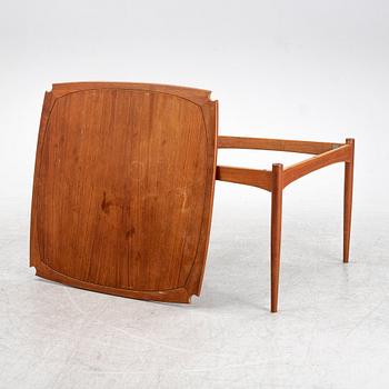 A teak coffee table, Denmark, mid 20th Century.