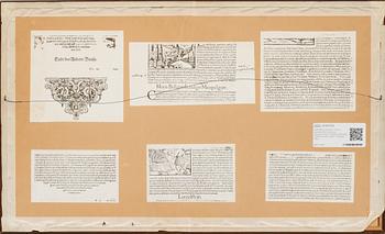 KARTOR, 2 stycken, "Carte générale de l'Amerique septentrionale" M Bonne 1781 samt "Helvetia qvae hodie..." Munster 1544.
