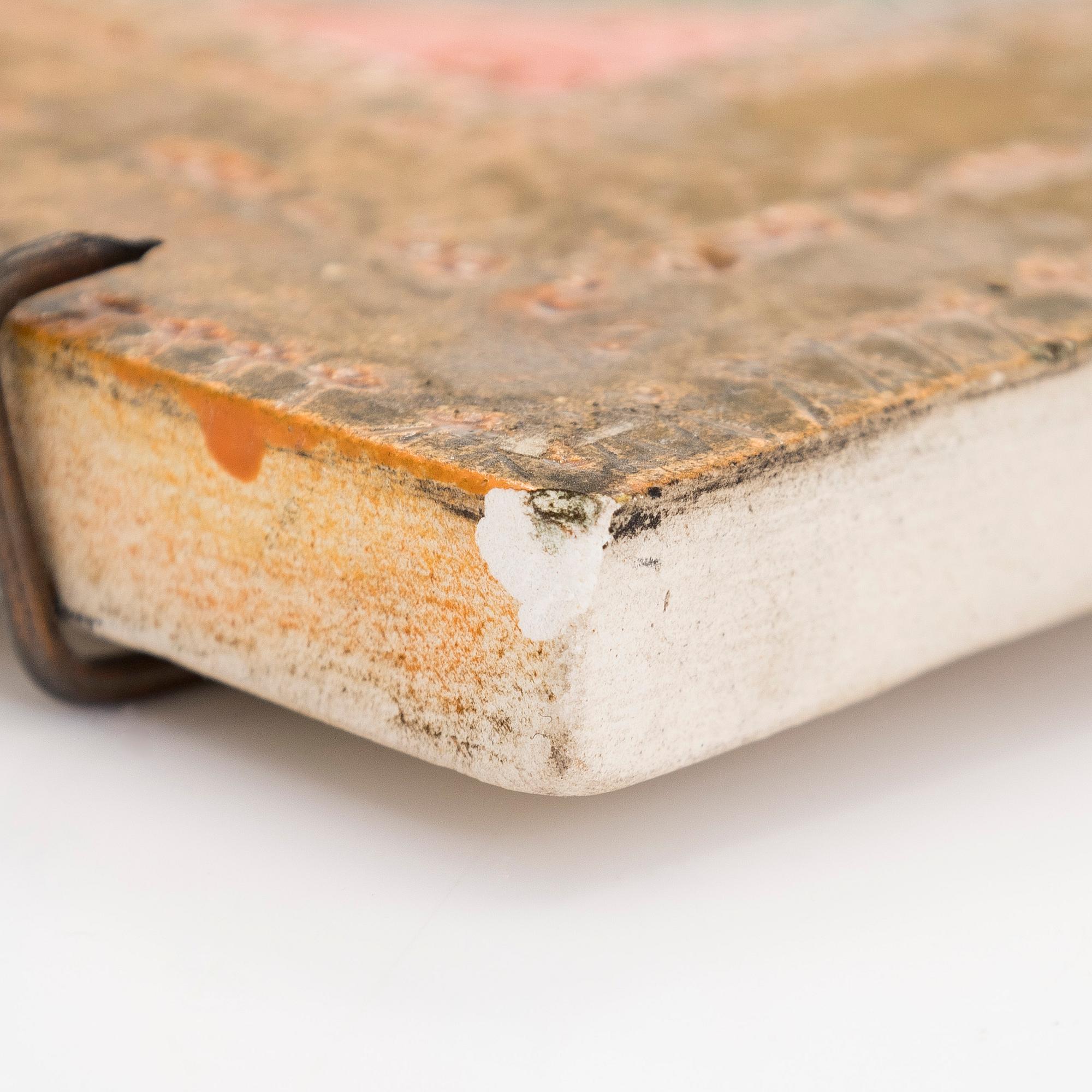 Rut Bryk, relief, stoneware, signed BRYK.