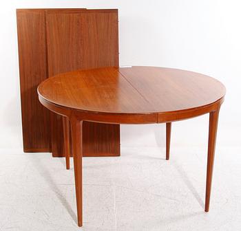 BORD SAMT STOLAR, 4 st, 1960-tal.