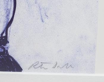 PETER DAHL, litografi, signerad.