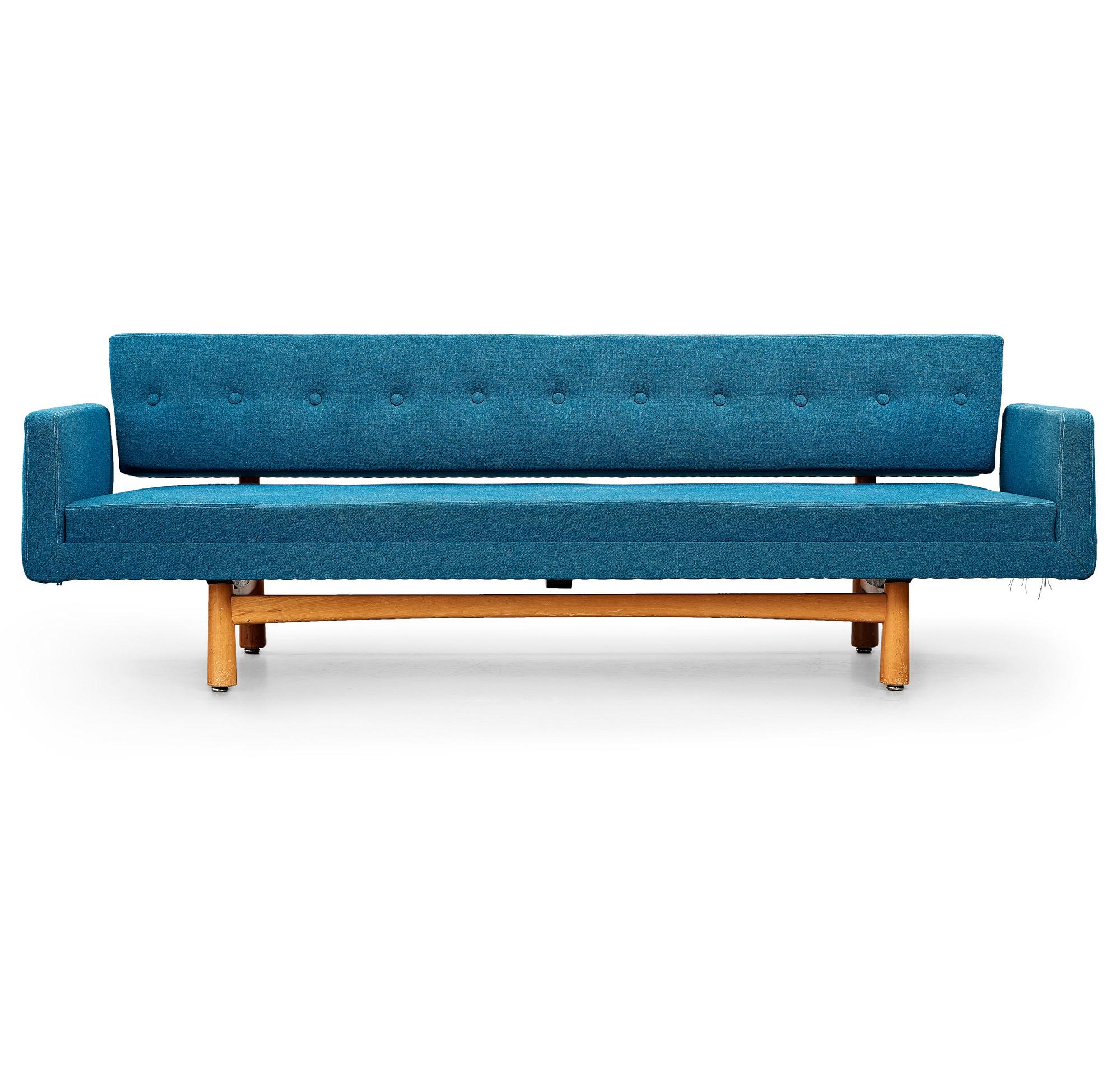 Edward Wormley, soffa, "New York", version av modell 5316, Ljungs industrier/DUX, Sverige 1950-tal.