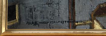 AKKE HUGH MALMESTRÖM, olja på duk, sign o dat 1916.