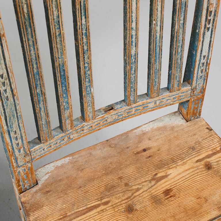 STOLAR, 6 st, troligen Danmark, tidigt 1800-tal.