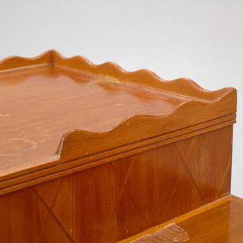 A dressing table with stool and mirror, Stil & Form Arkitektkontor för Möbler o. Inredningar, Stockholm, 1944.