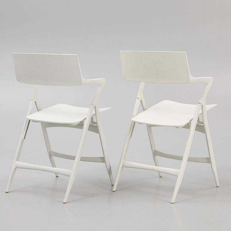 Antonio Citterio with Oliver Löw, a pair of 'Dolly' chairs, Kartell.