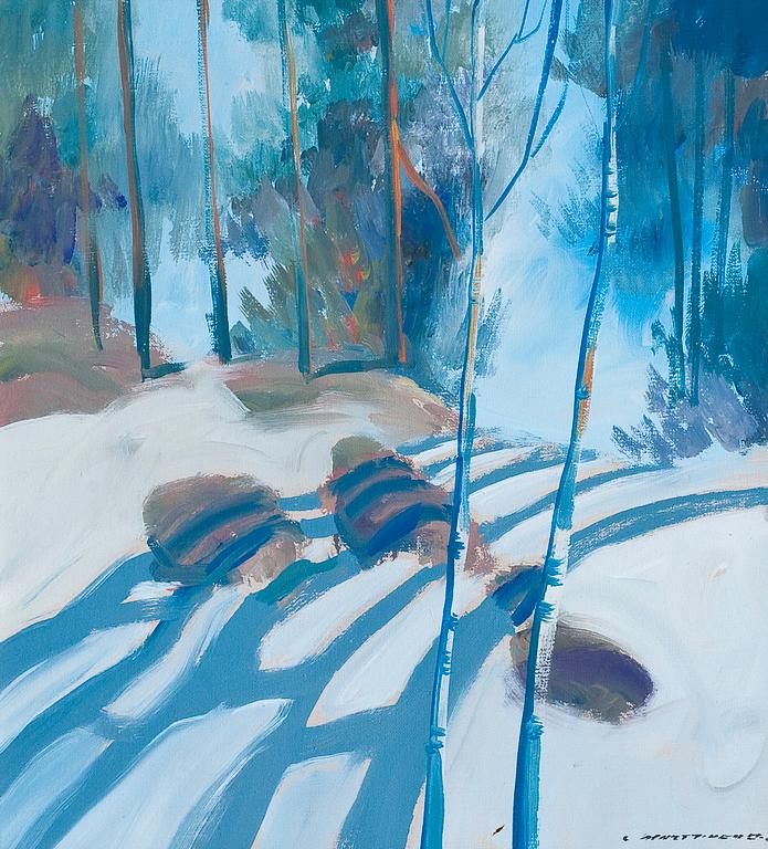 LASSE MARTTINEN, öljy kankaalle, sign. ja päiv. -80.