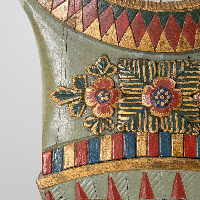 Golvur, allmoge, så kallad Ångermanlands brud, 1800-talets första hälft.