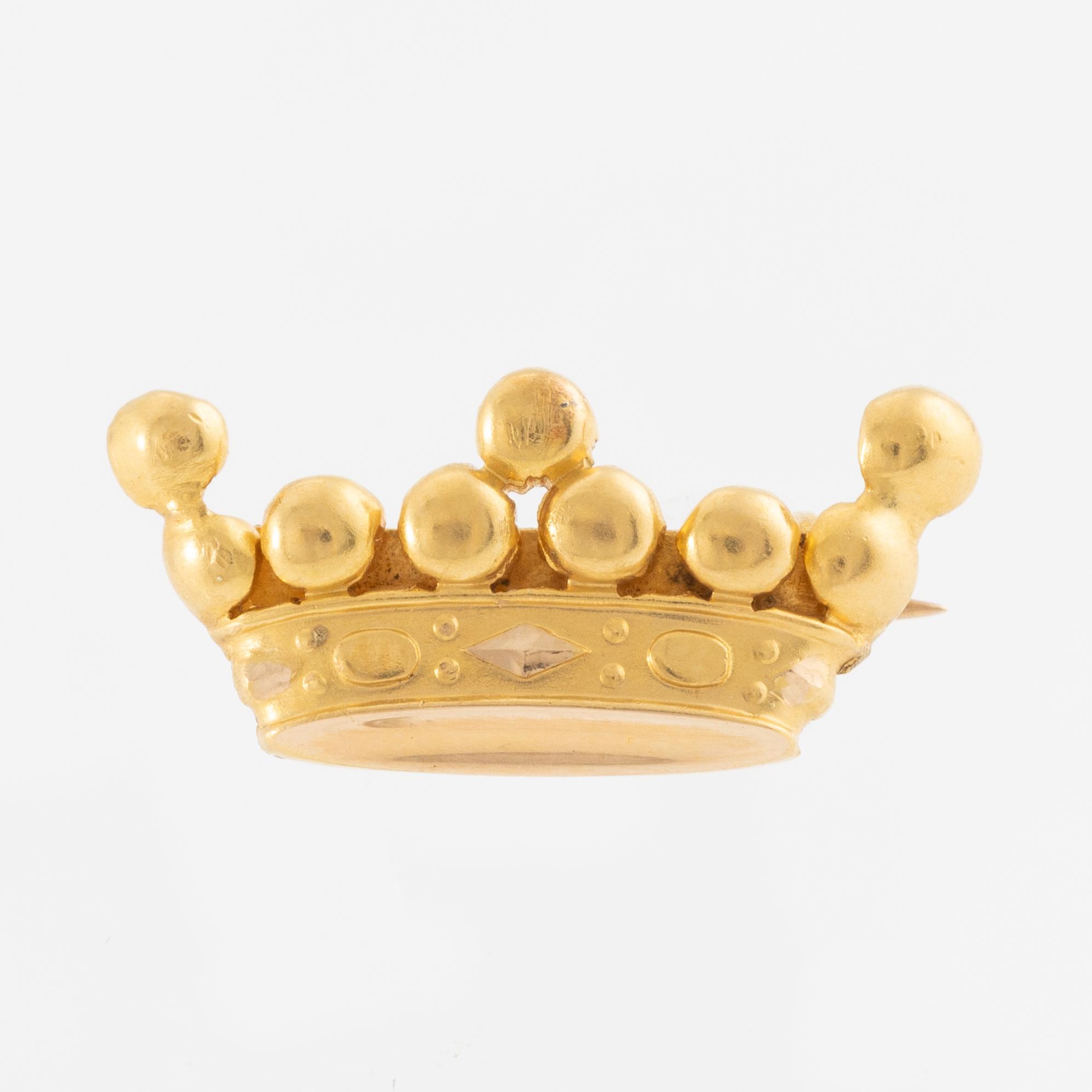 Brooch 18K gold.