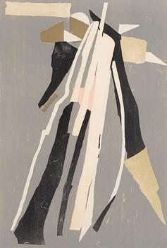 André Lanskoy, lithograph in colours, signed 54/100.