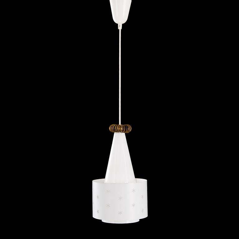 A mid 20th century 'K2-10' pendant light Idman, Finland.