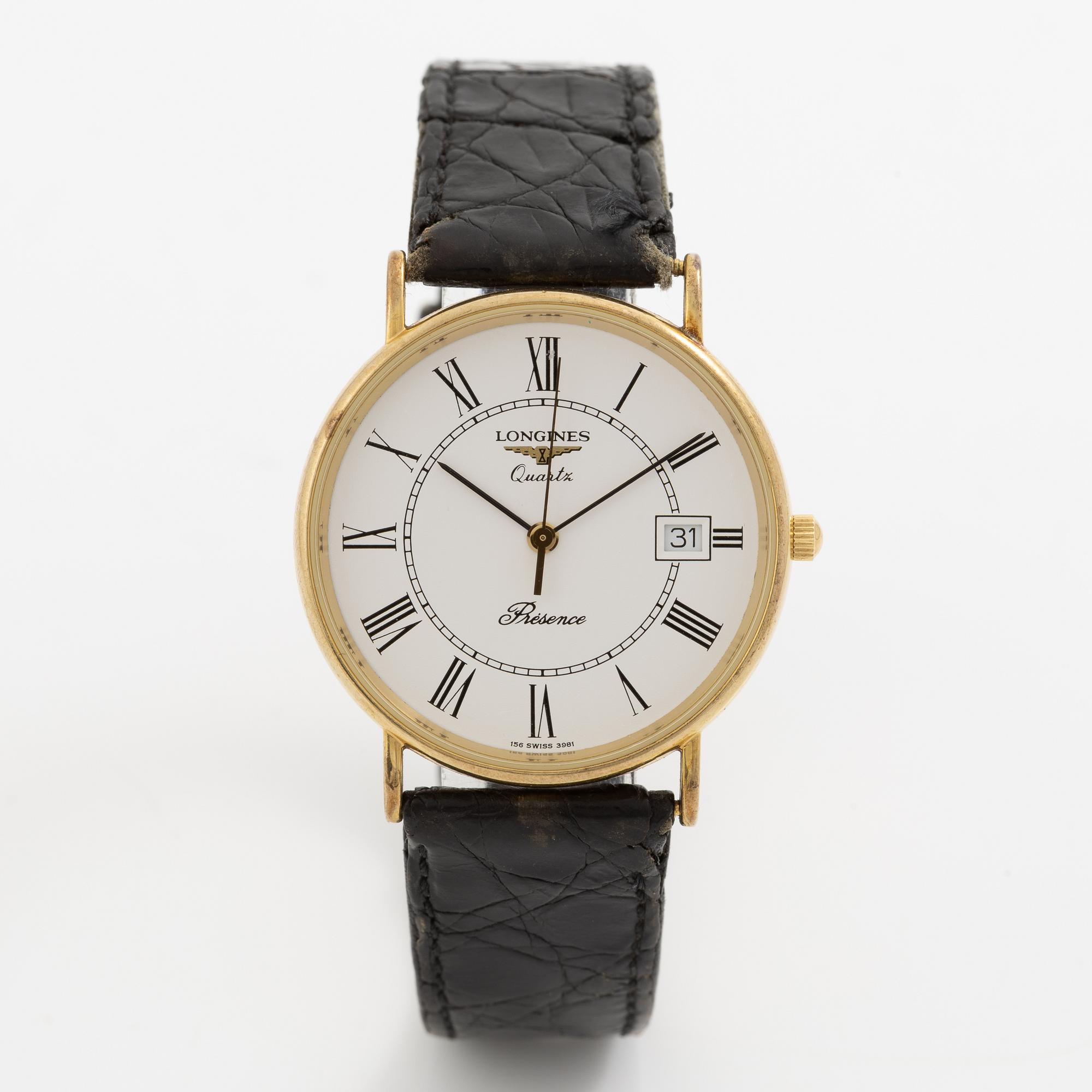 Longines, Presence, wristwatch, 32.5 mm.