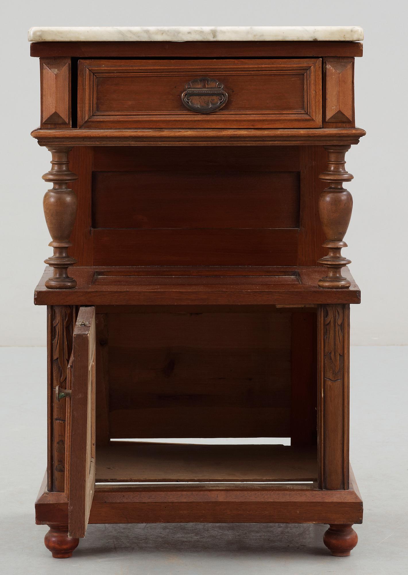 NATTDUKSBORD, nyrenässans, 1800-talets slut.