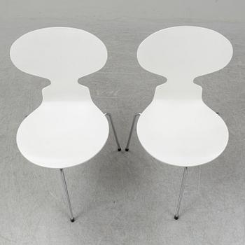 ARNE JACOBSEN, stolar, 6 st, "Myran", Fritz Hansen, Danmark, 2004.