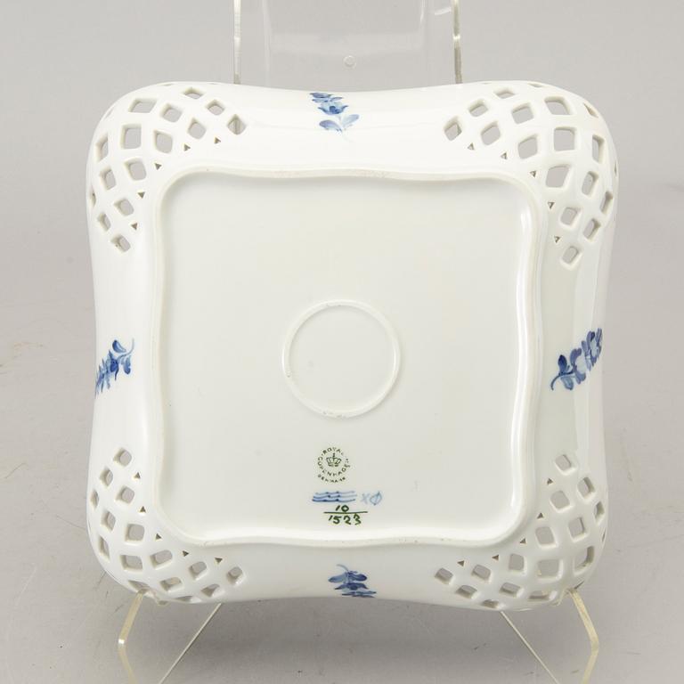 A bowl and plate Royal Copenhagen Denmark later part of the 20th century.