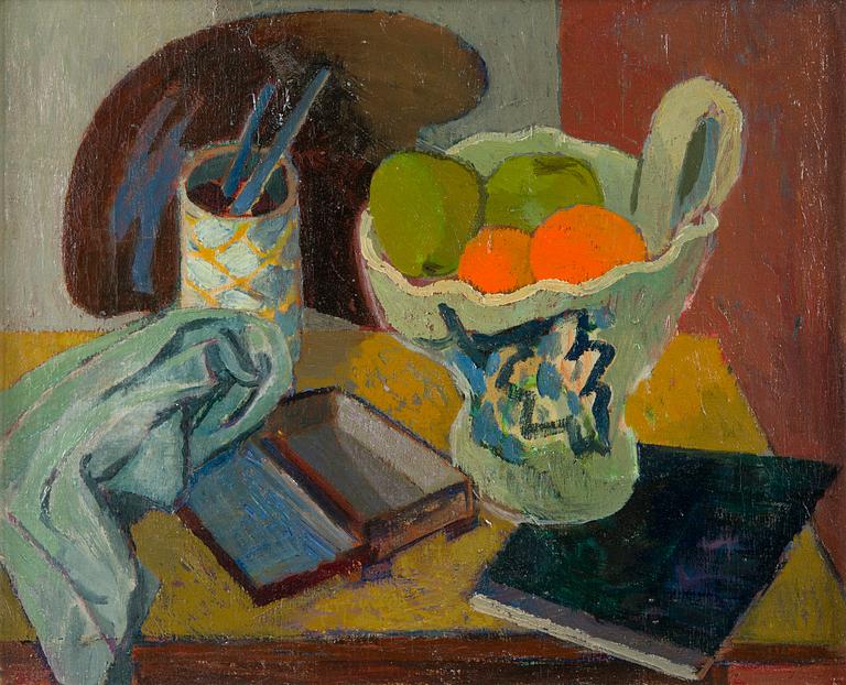 Tove Jansson, Stilleben med apelsiner.